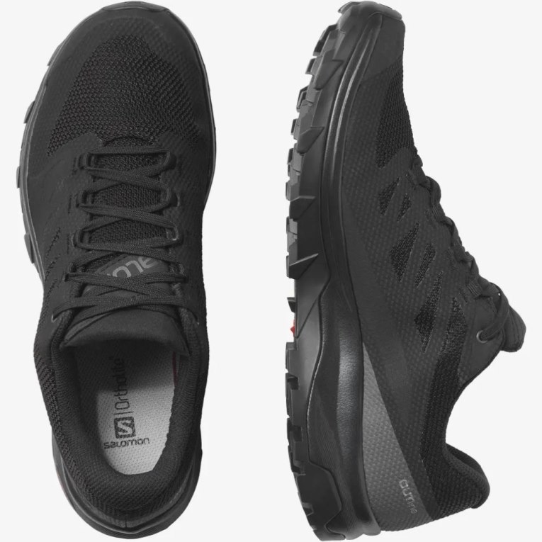 Tenis Senderismo Salomon Outline GTX Hombre Negros | MX IGPB148